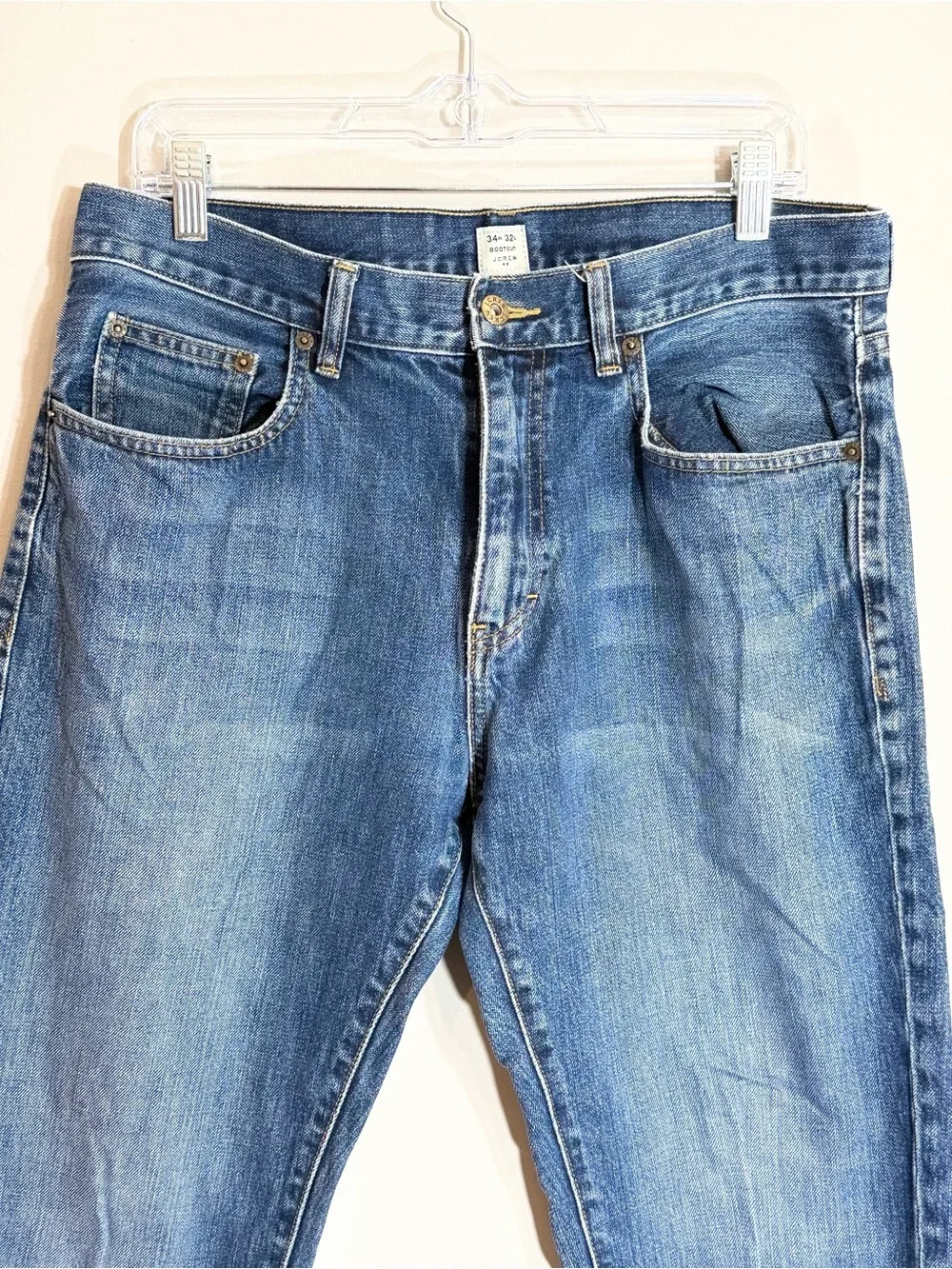 J Crew Mens bootcut jeans size 34x32